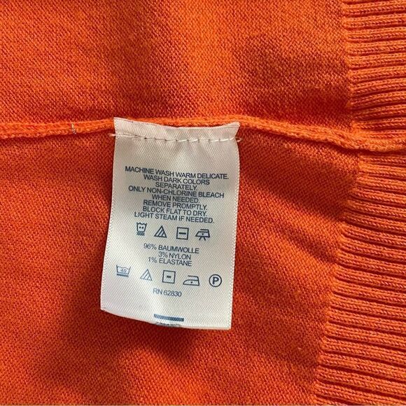 Lands End Cardigan with Ruffle Detail size Medium - Picture 5 of 6